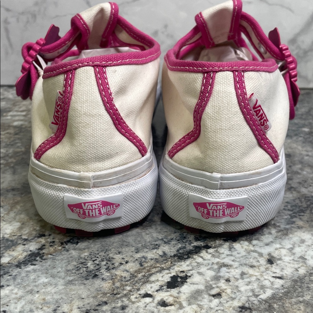 Vans X Barbie Style Mary Jane Skate 93 DX “White Pink” Sneaker Women’s Size 11 - Picture 5 of 9